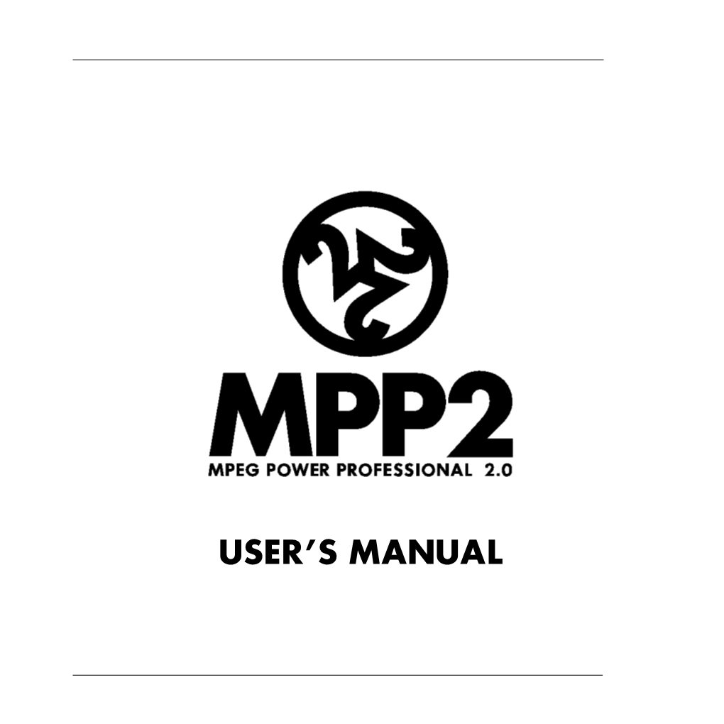 User's Manual