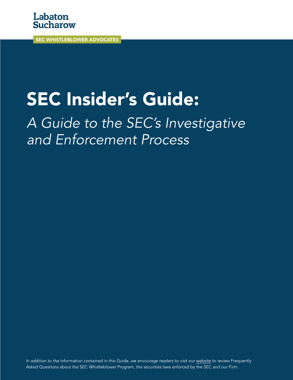 SEC Insider's Guide