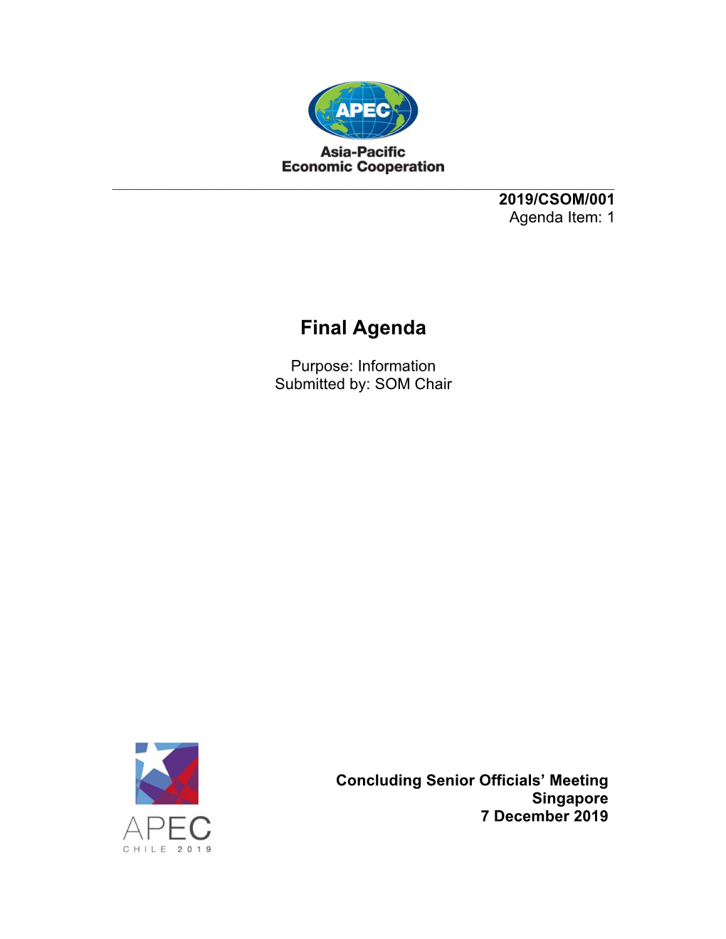 Final Agenda