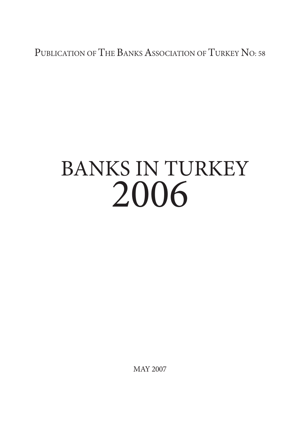Banks in Turkey 2006