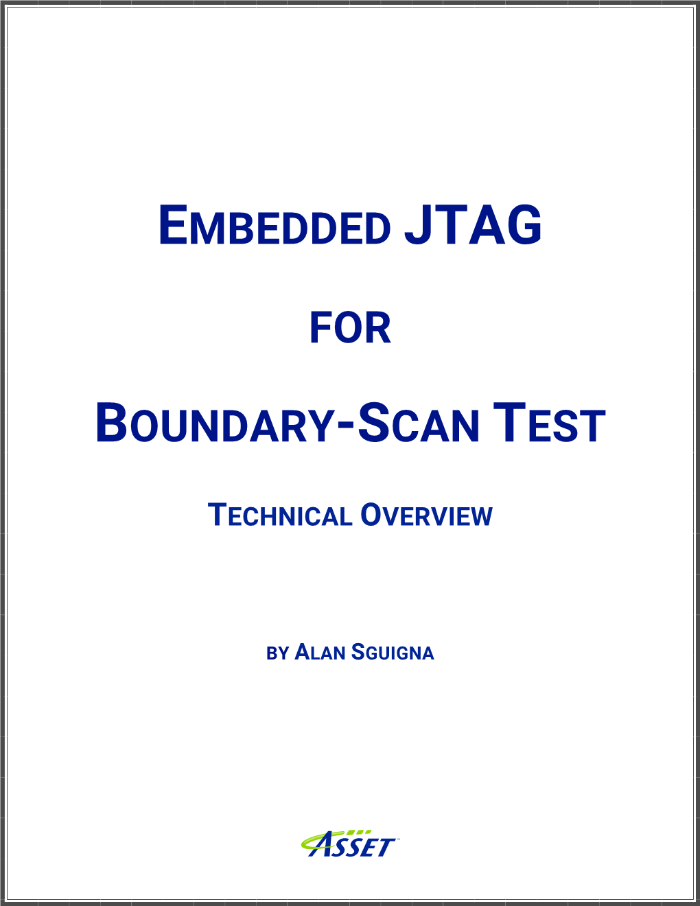 Embedded JTAG for Boundary-Scan Test