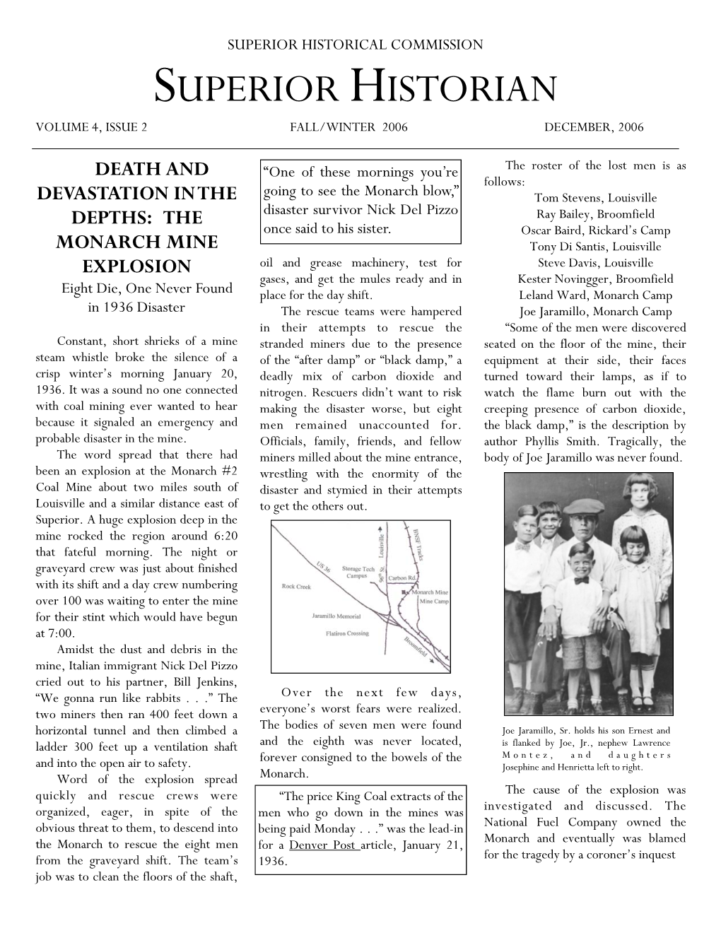 Monarch Mine Issue