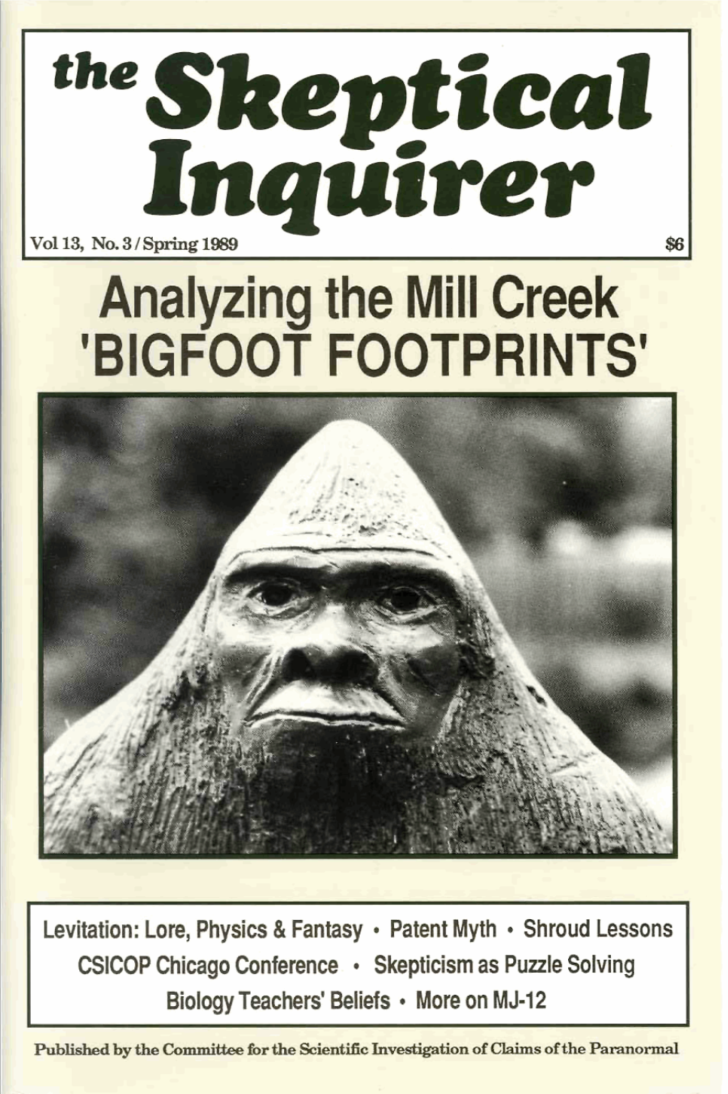 Analyzing the Mill Creek 'BIGFOOT FOOTPRINTS'