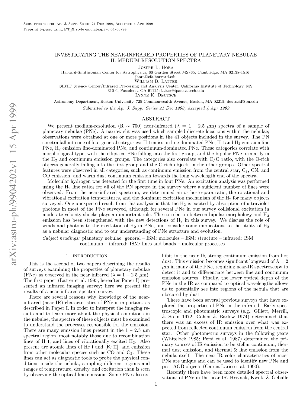 Investigating the Near-Infrared Properties of Planetary Nebula II