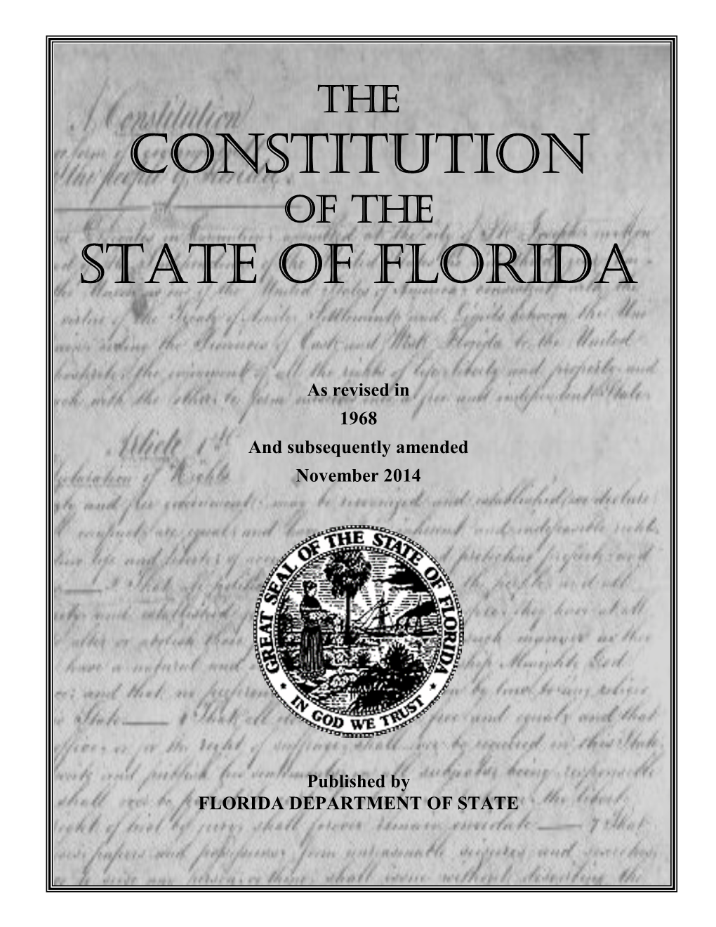 CONSTITUTION State of Florida