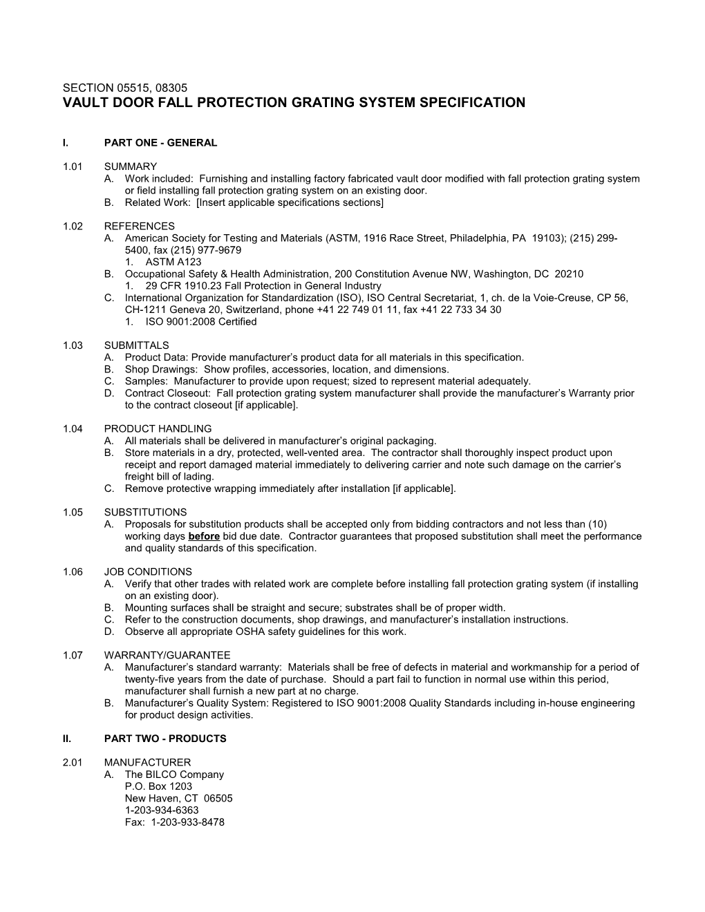 CSI Format Spec: Ladderup