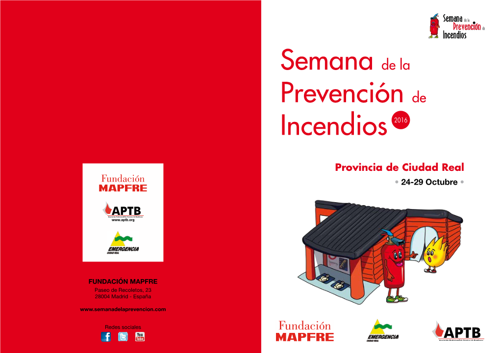 Semana Prevención De Incendios En Ciudad Real