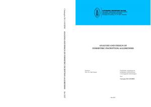Phd Thesis, Katholieke Universiteit Leuven, FSE 2003, Volume 2887 of Lecture Notes in Computer Science, Pages 274– Mar