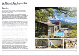 La Maison Des Baronnies Region: Provence-Alpes Sleeps: 6 - 12