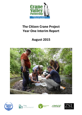 The Citizen Crane Year One Project Report