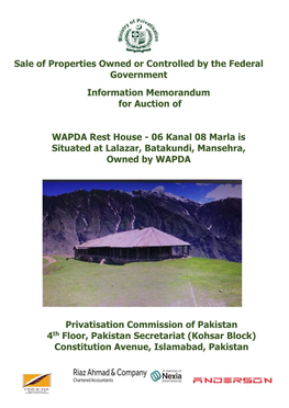 Sale of Properties Owned Or Controlled by the Federal Government