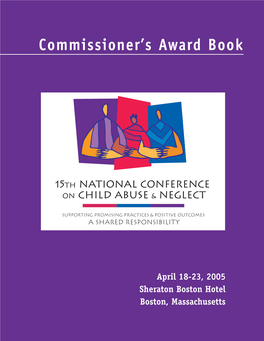 15Th National Conference on Child Abuse and Nelgect