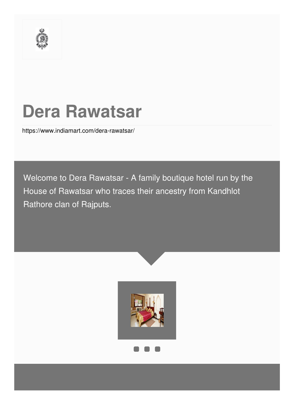 Dera Rawatsar