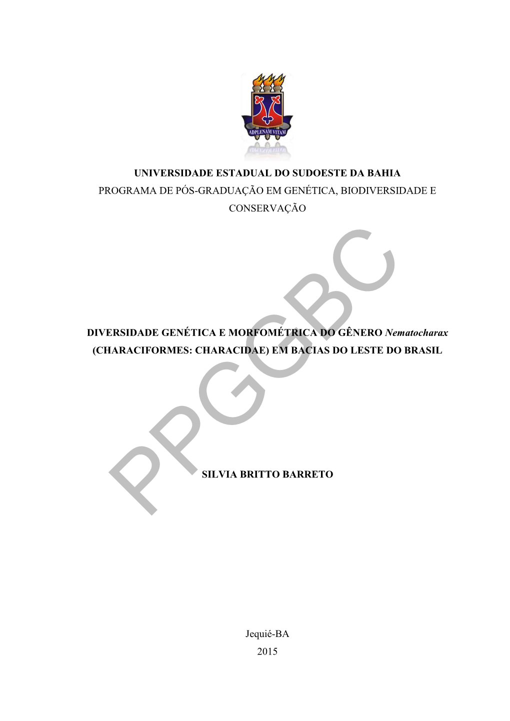 Dissertação-Silvia-Watermark.Pdf