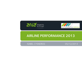 Airline Performance 2013