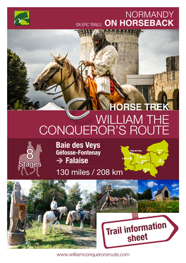 William the Conqueror's Route