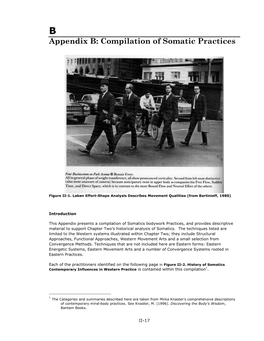 Appendix B: Compilation of Somatic Practices