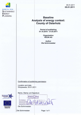 Baseline Paper Osterholz