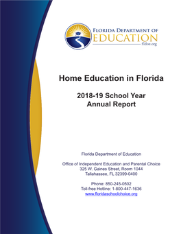 Home Education in Florida