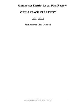 Winchester District Local Plan Review