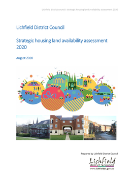 Strategic Housing Land Availability Assessment 2020