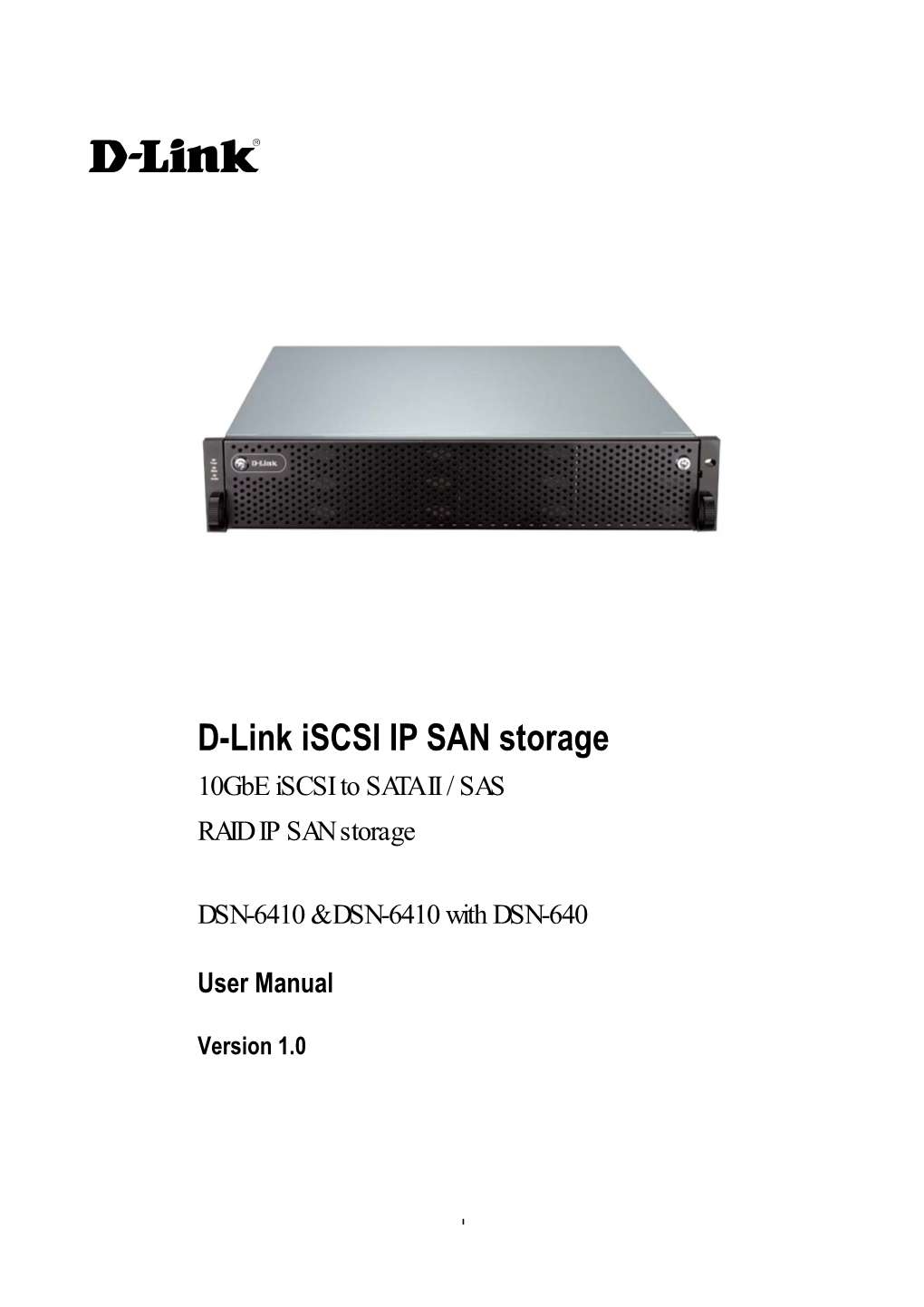 D-Link Iscsi IP SAN Storage 10Gbe Iscsi to SATA II / SAS RAID IP SAN Storage