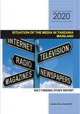 Situation of the Media in Tanzania Mainland
