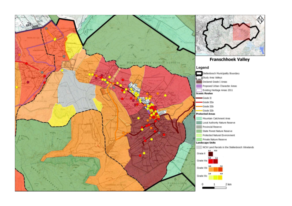 Franschhoek Can Be Divided Into Three Distinct Areas According to Its ...