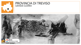 Provincia Di Treviso Grande Guerra Protagonista Nella Storia