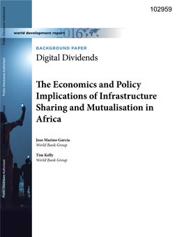 6. Market Distortions and Infrastructure Sharing