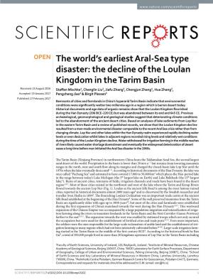 The World's Earliest Aral-Sea Type Disaster: the Decline of the Loulan