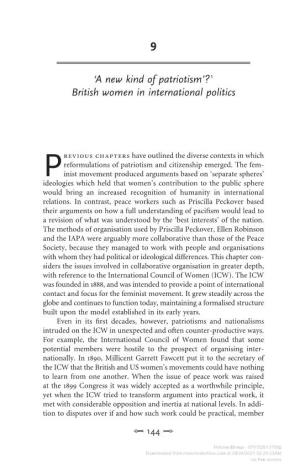 1 British Women in International Politics