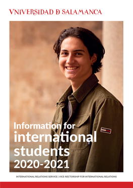 International Students 2020-2021