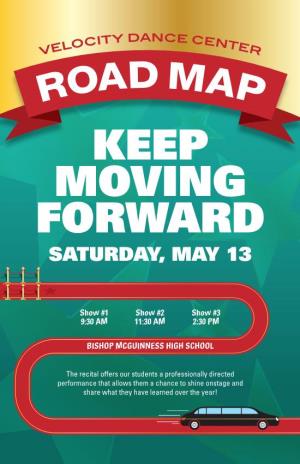Keep Moving Forward Saturday, May 13