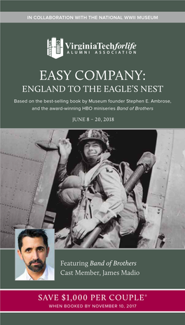 Easy Company: England to the Eagle’S Nest