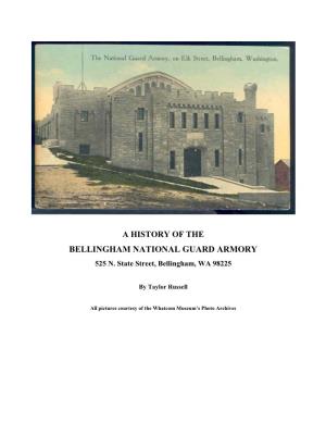 A History of the Bellingham National Guard Armory 525 N