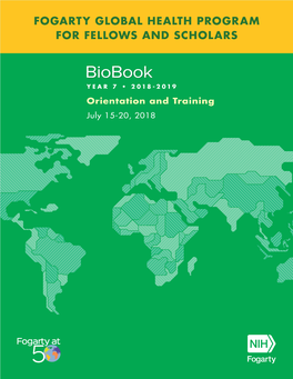 Biobook YEAR 7 • 2018-2019 Orientation and Training July 15-20, 2018