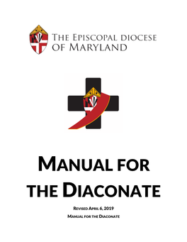 Manual for the Diaconate 2019