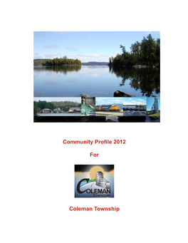 Coleman Community Profile 2012