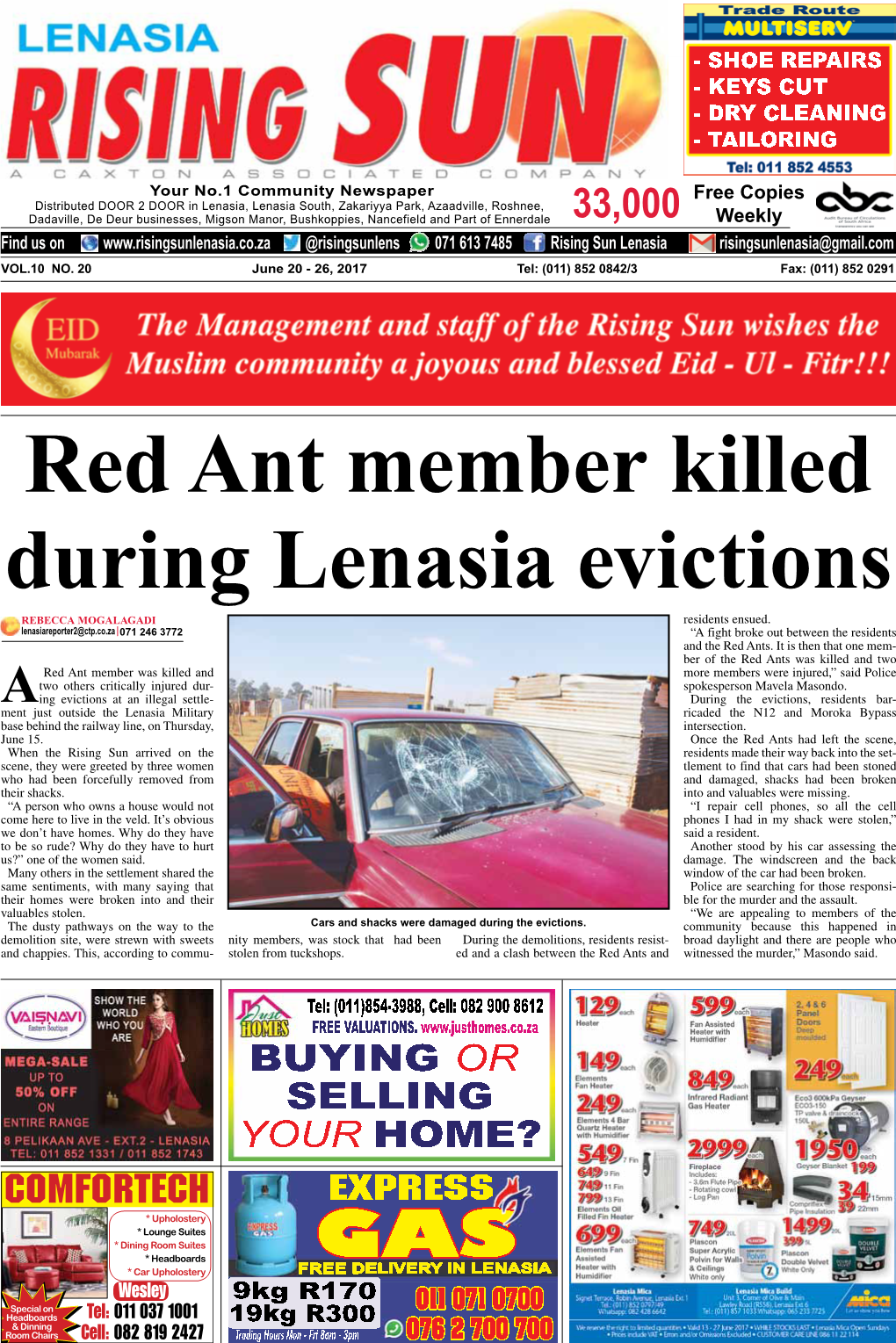 Lenasia South Embarks on Protest March CANNEDY NETSHITUNGULU Among Other Things