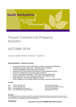 Vacant Commercial Property Bulletin