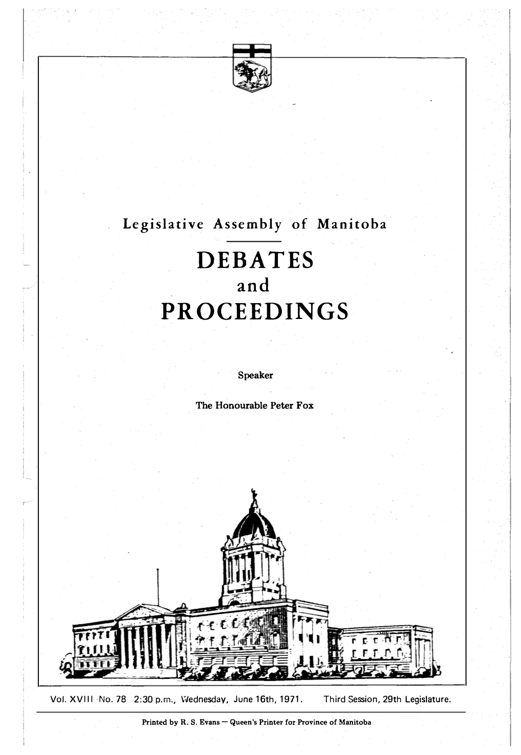 Debates Proceedings