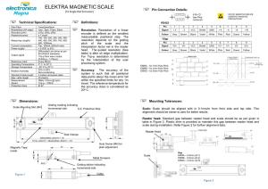 Elektra Magnetic Scale