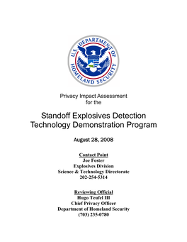 Department of Homeland Security Privacy Impact Assessment