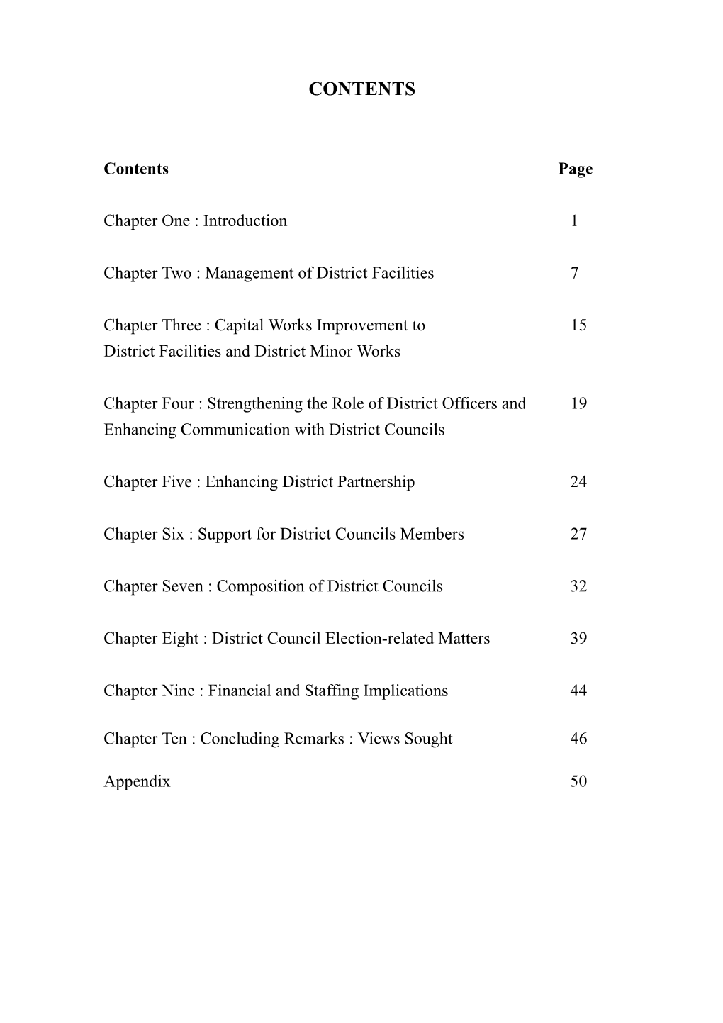 Review on the Role, Functions and Composition of District Councils