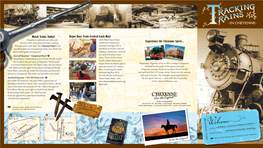 Watch Trains Today! Experience the Cheyenne Spirit…