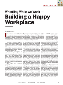 Building a Happy Workplace