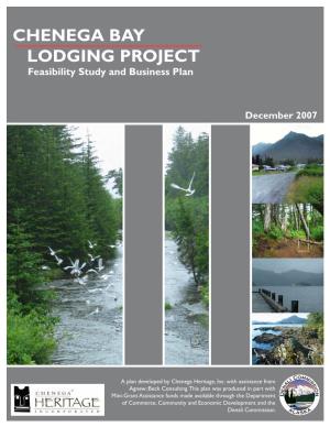 CHENEGA BAY LODGING PROJECT Feasibility Study and Business Plan