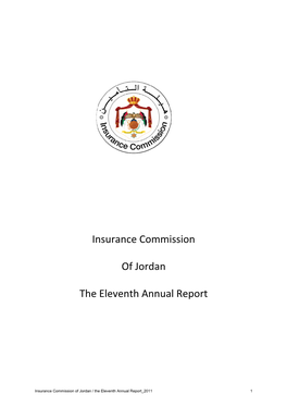 Insurance Commission of Jordan the Eleventh Annual Report