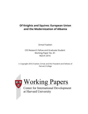 European Union and the Modernization of Albania